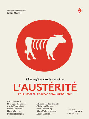 cover image of 11 brefs essais contre l'austérité